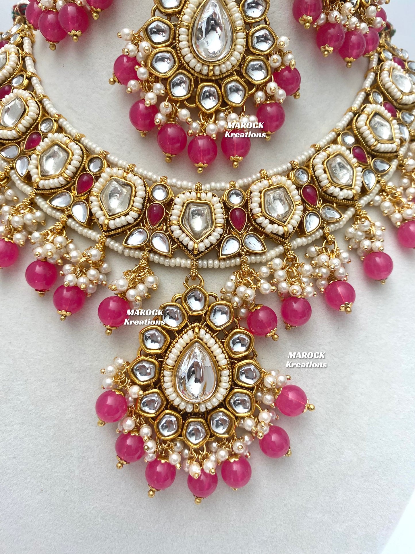 Sania Premium Quality Kundan Necklace set