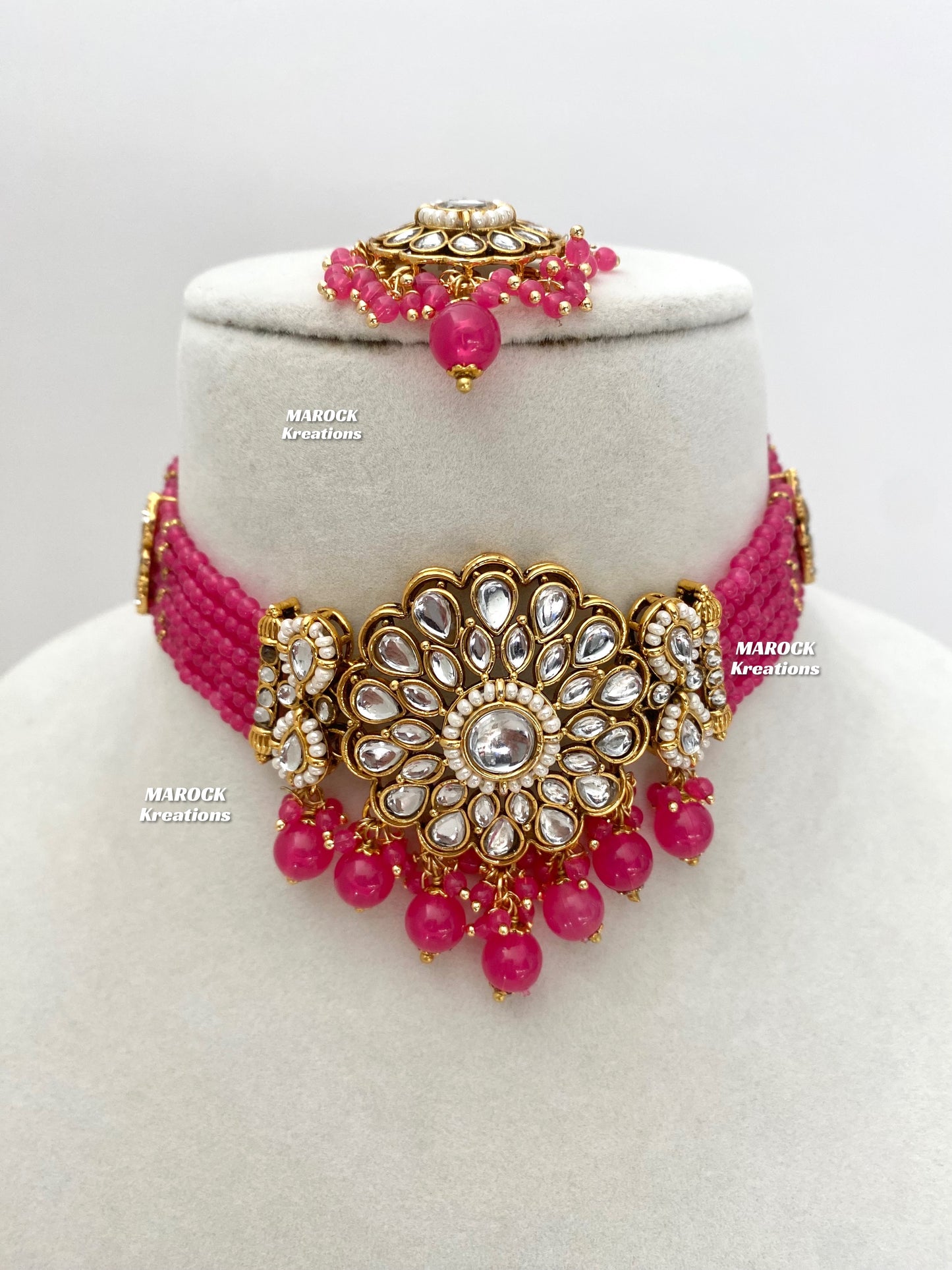 Ginni Premium Quality Kundan choker set