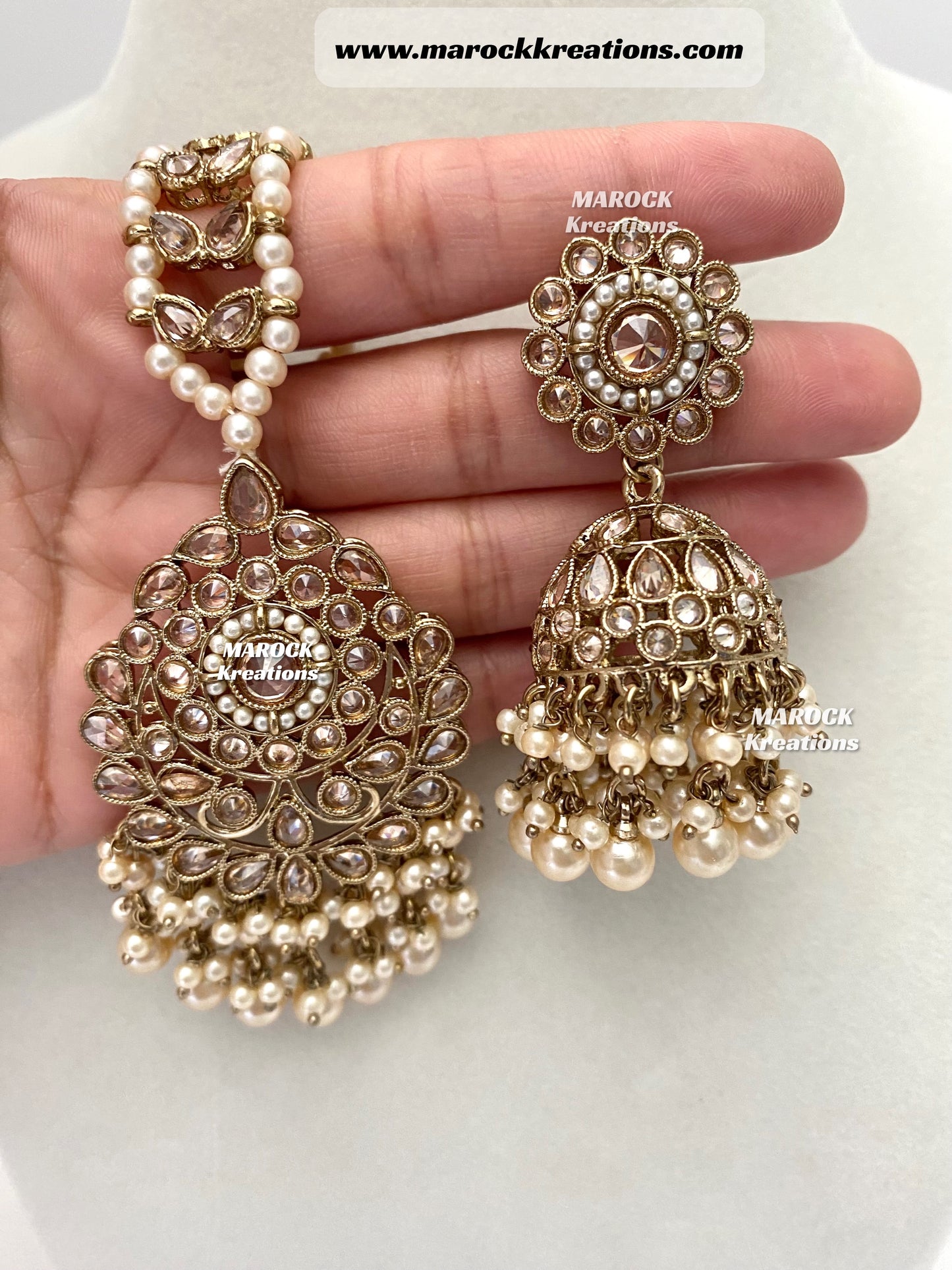 Aalia Antique Polki Necklace set