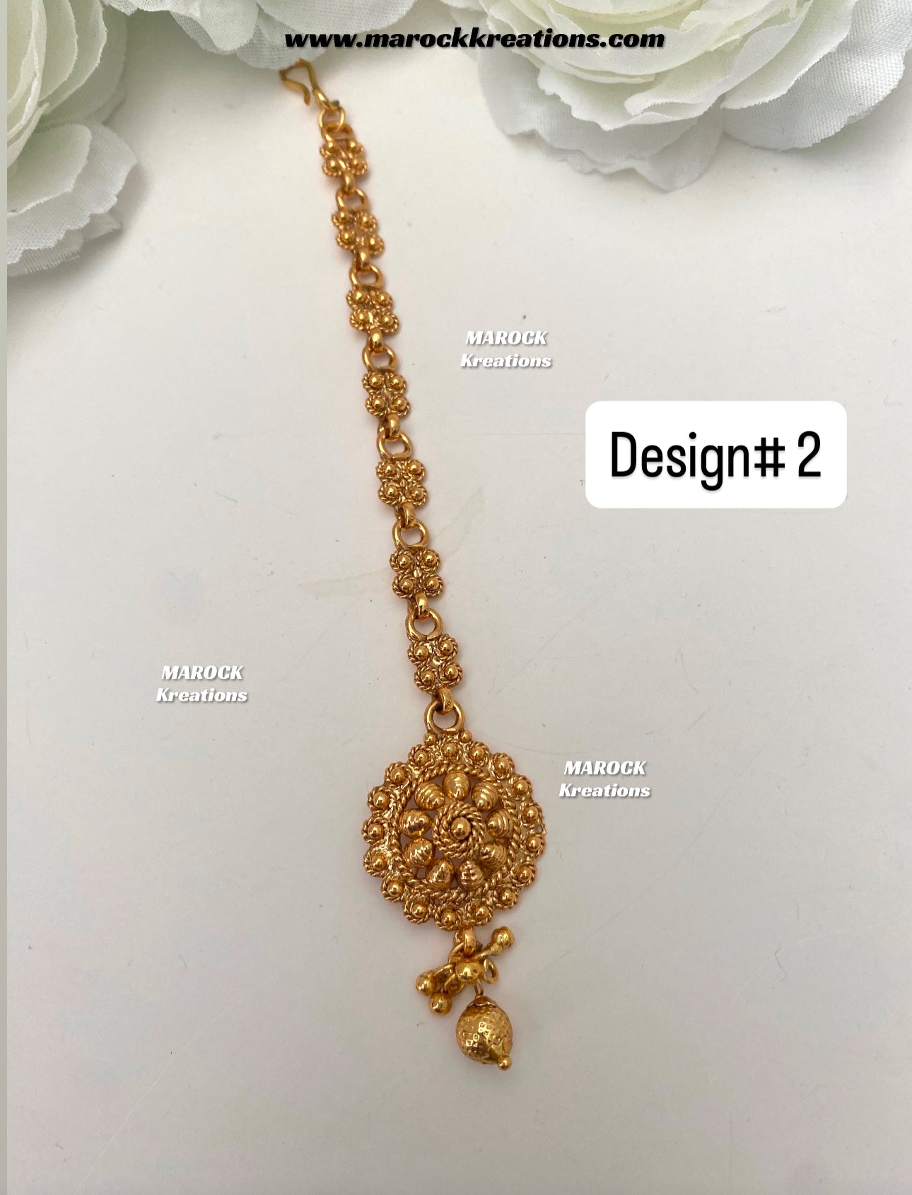 Jessy Premium Quality Gold Plated Tikka