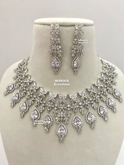 American Diamond Necklace set