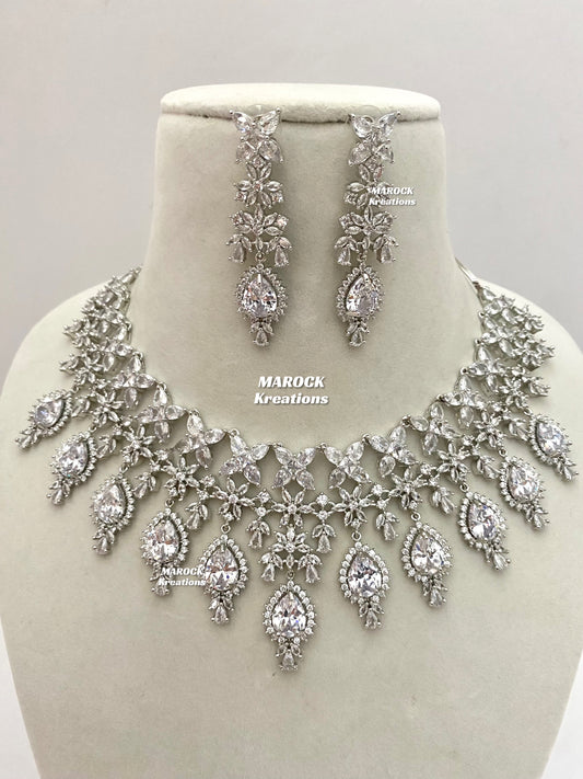 American Diamond Necklace set