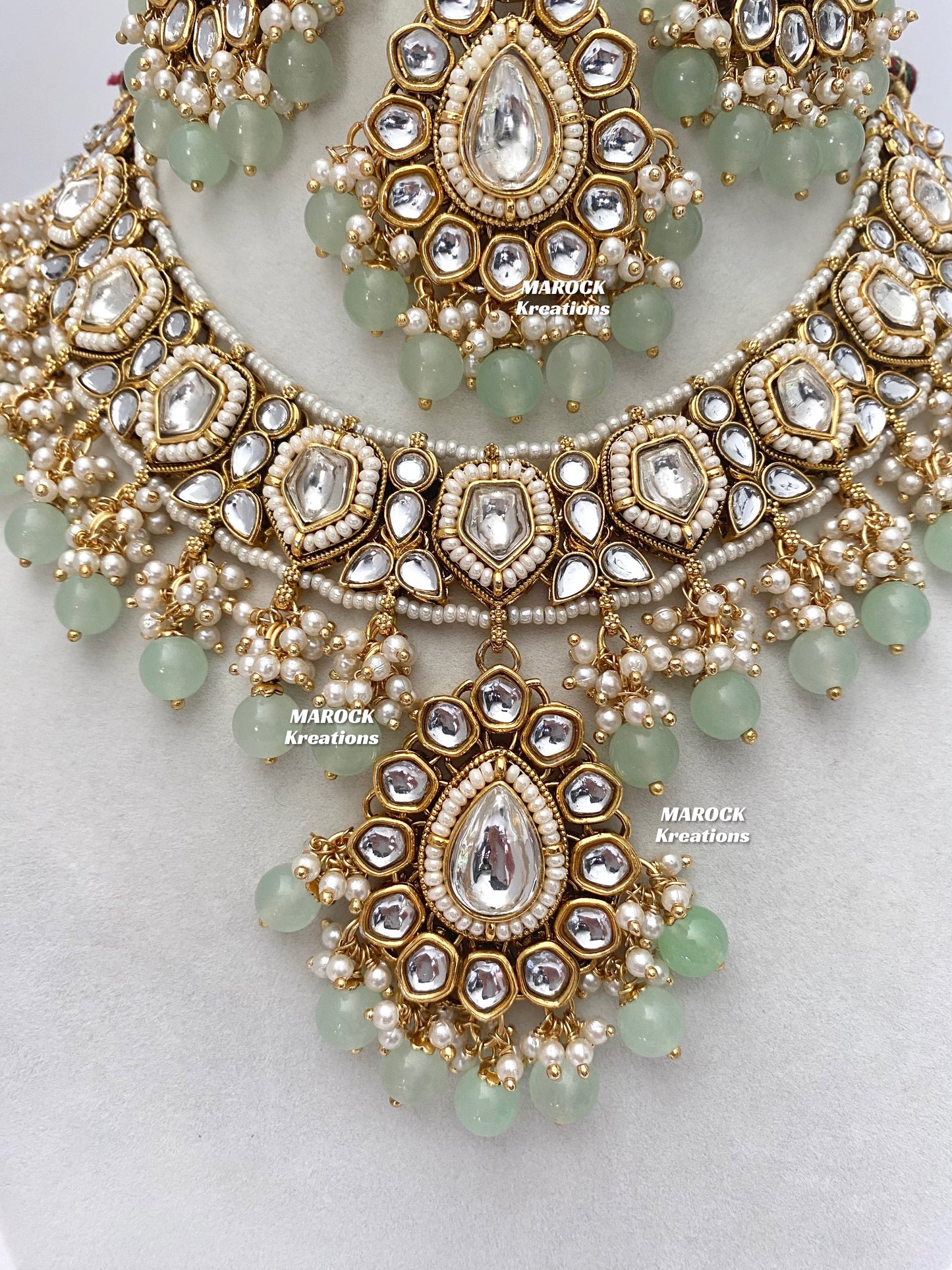 Sania Premium Quality Kundan Necklace set