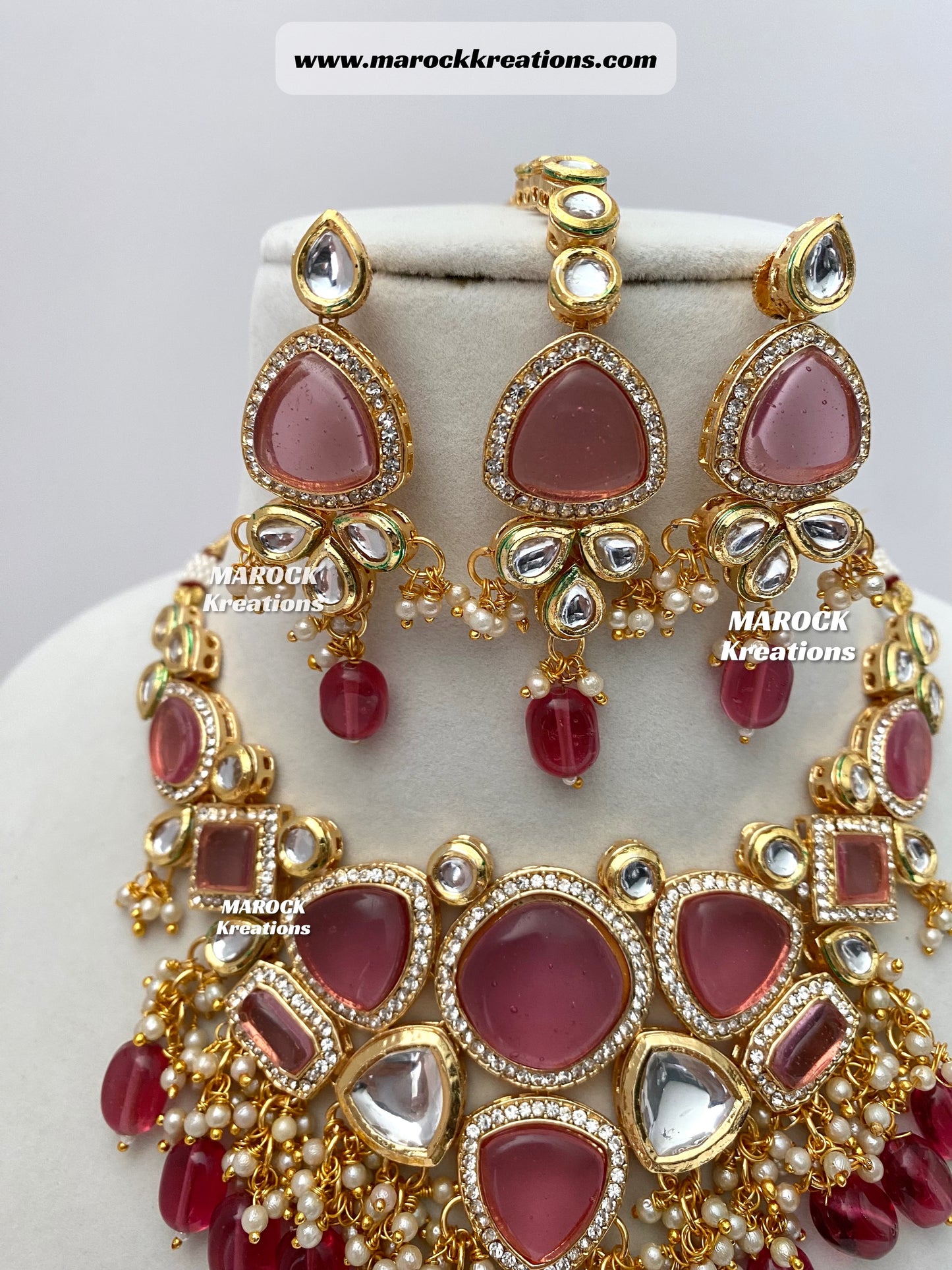 Kundan Statement Necklace set