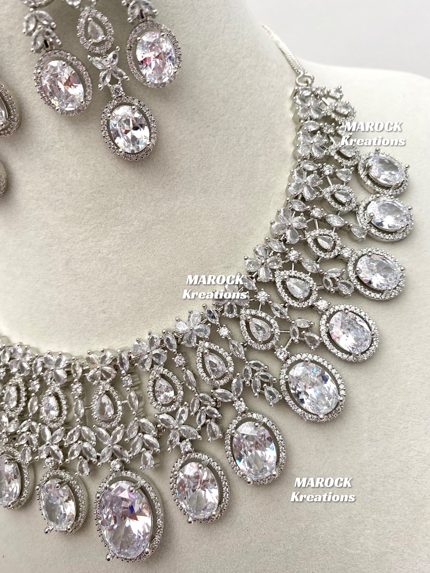 Amaya American Diamond Necklace set