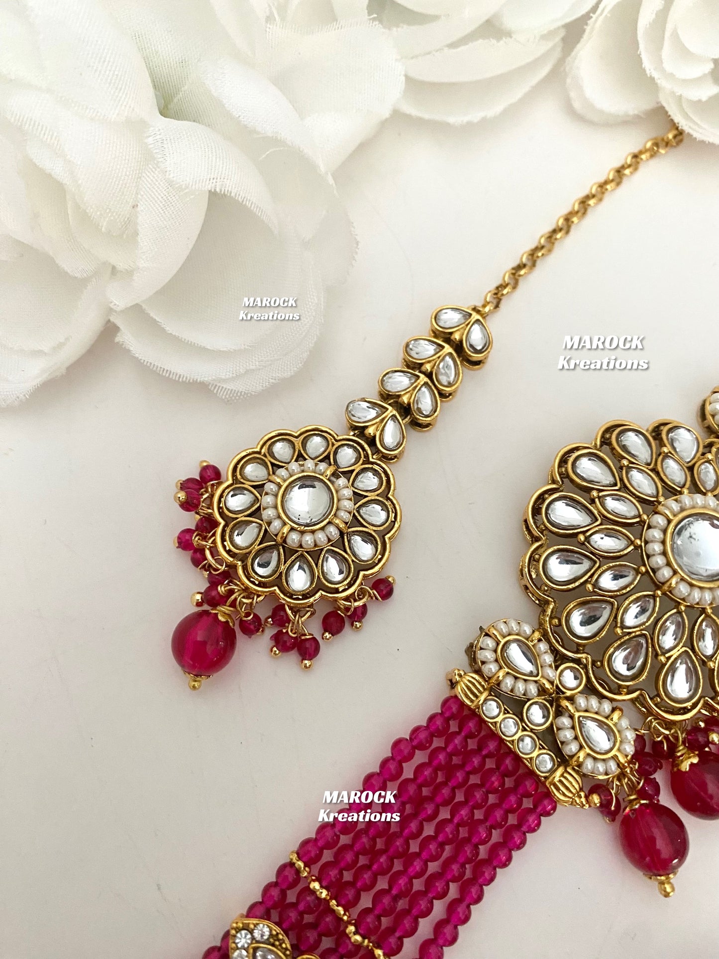 Ginni Premium Quality Kundan choker set