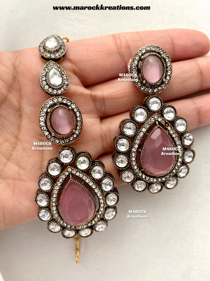 Darsha Sabyasachi inspired Victorian Kundan Statement necklace set
