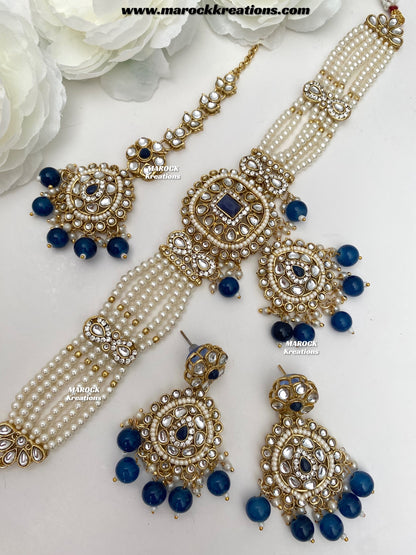 Moony Kundan Choker set