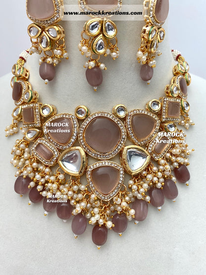 Kundan Statement Necklace set