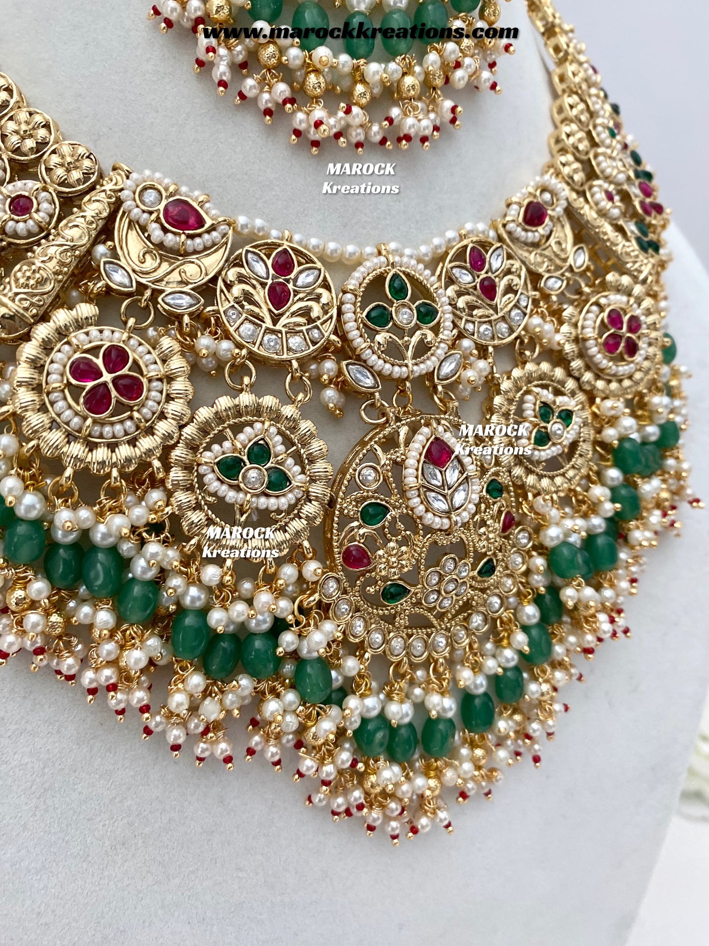 Rachna Premium Quality Kundan Bridal Set