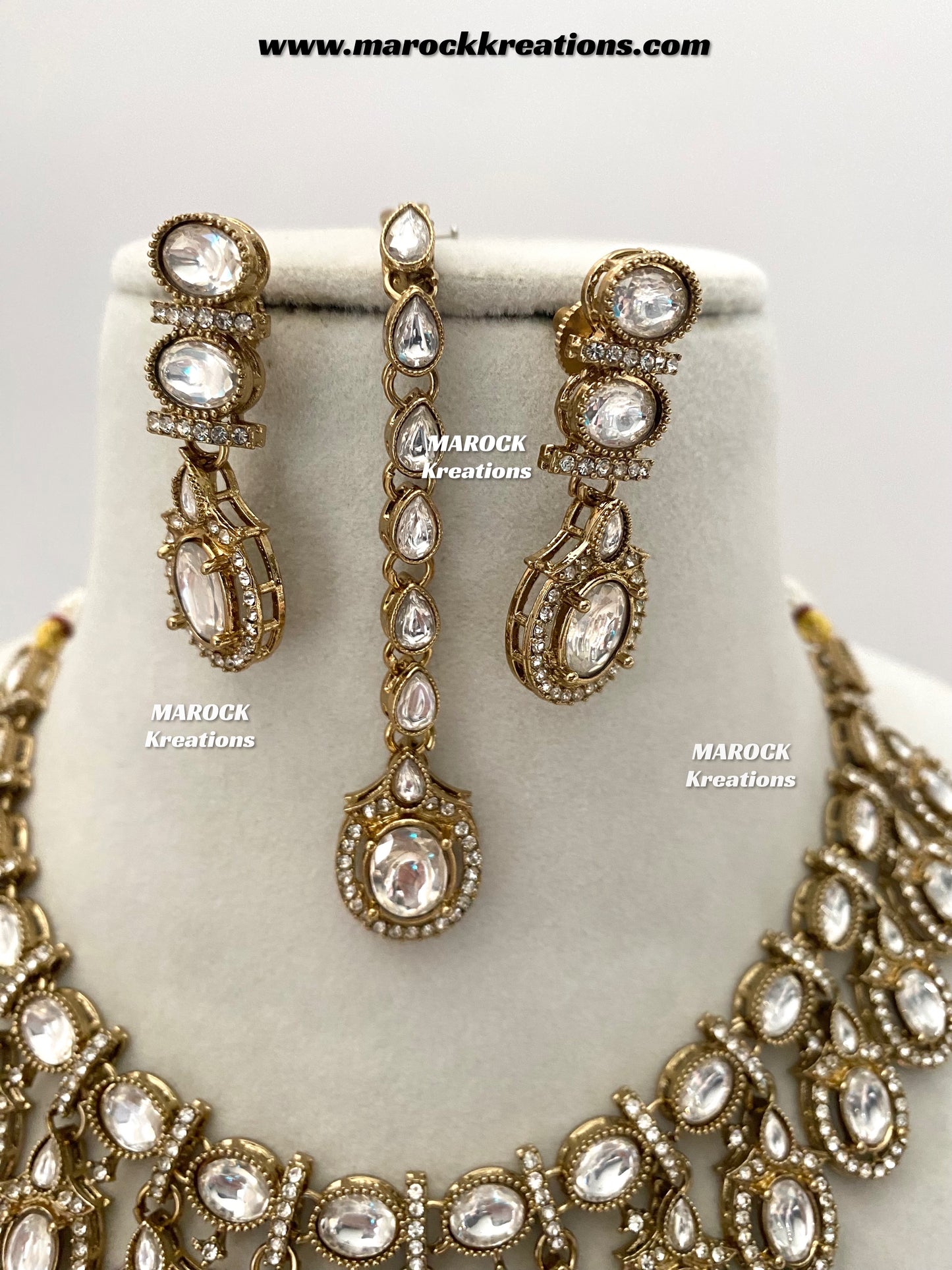 Areeba Kundan Necklace set