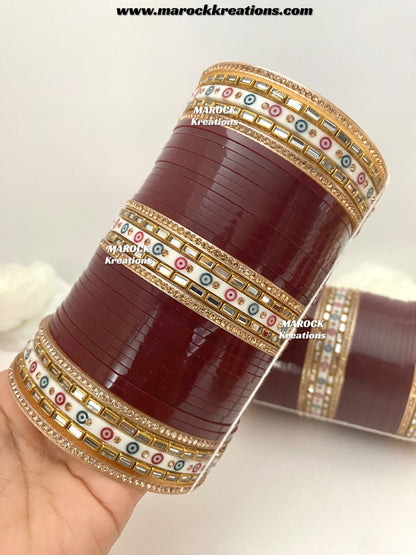 Traditional Kundan Bridal Choora