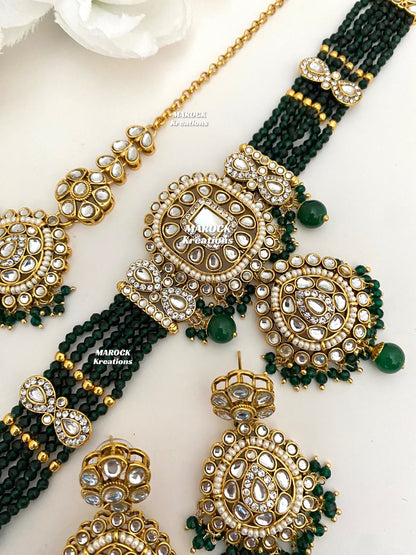 Simona Premium Quality Kundan Choker set