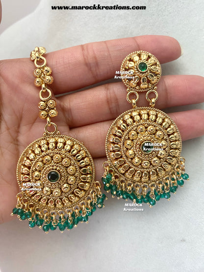Roxana Premium Quality Gold Plated necklace set