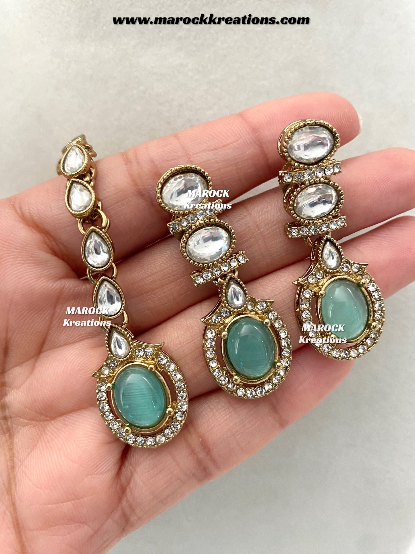 Areeba Kundan Necklace set