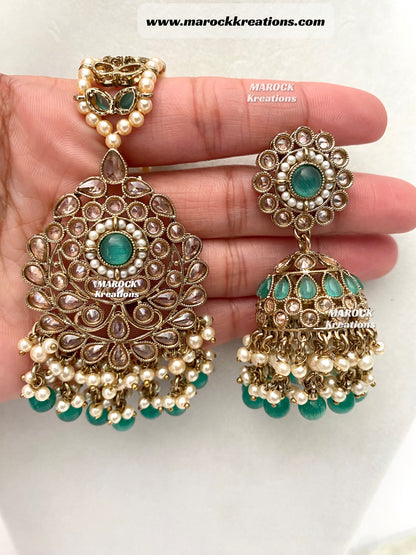 Aalia Antique Polki Necklace set