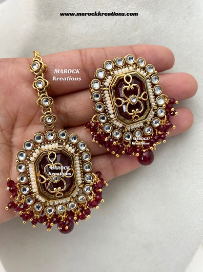 Premium Quality Kundan Statement choker set