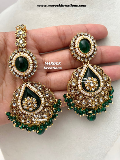 Rufsana Sabyasachi inspired Premium Quality Kundan statement necklace set