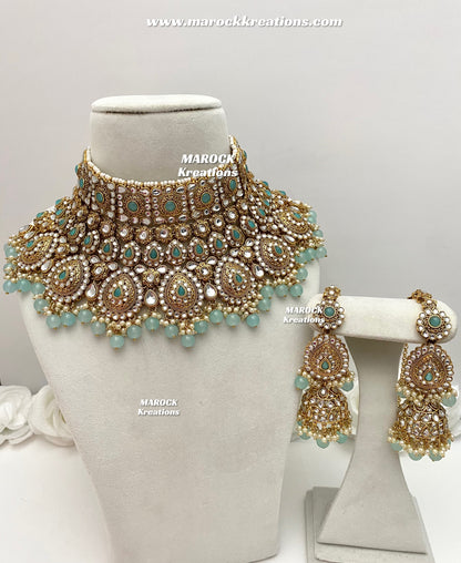 Salma Premium Quality Kundan Bridal set/bridal jewelry