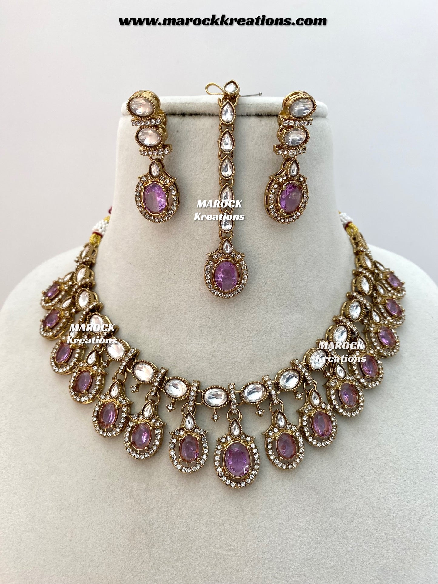 Areeba Kundan Necklace set
