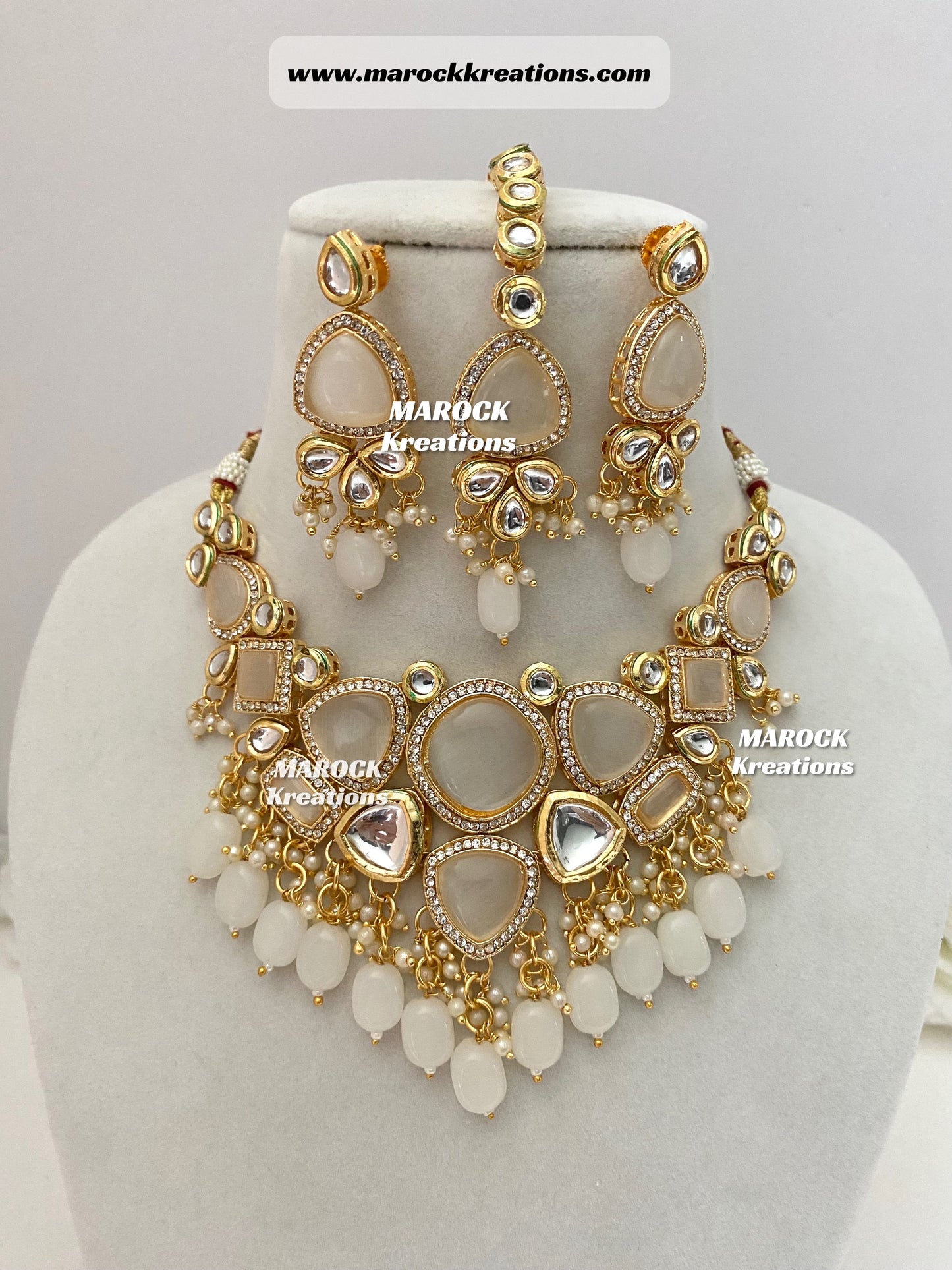 Kundan Statement Necklace set