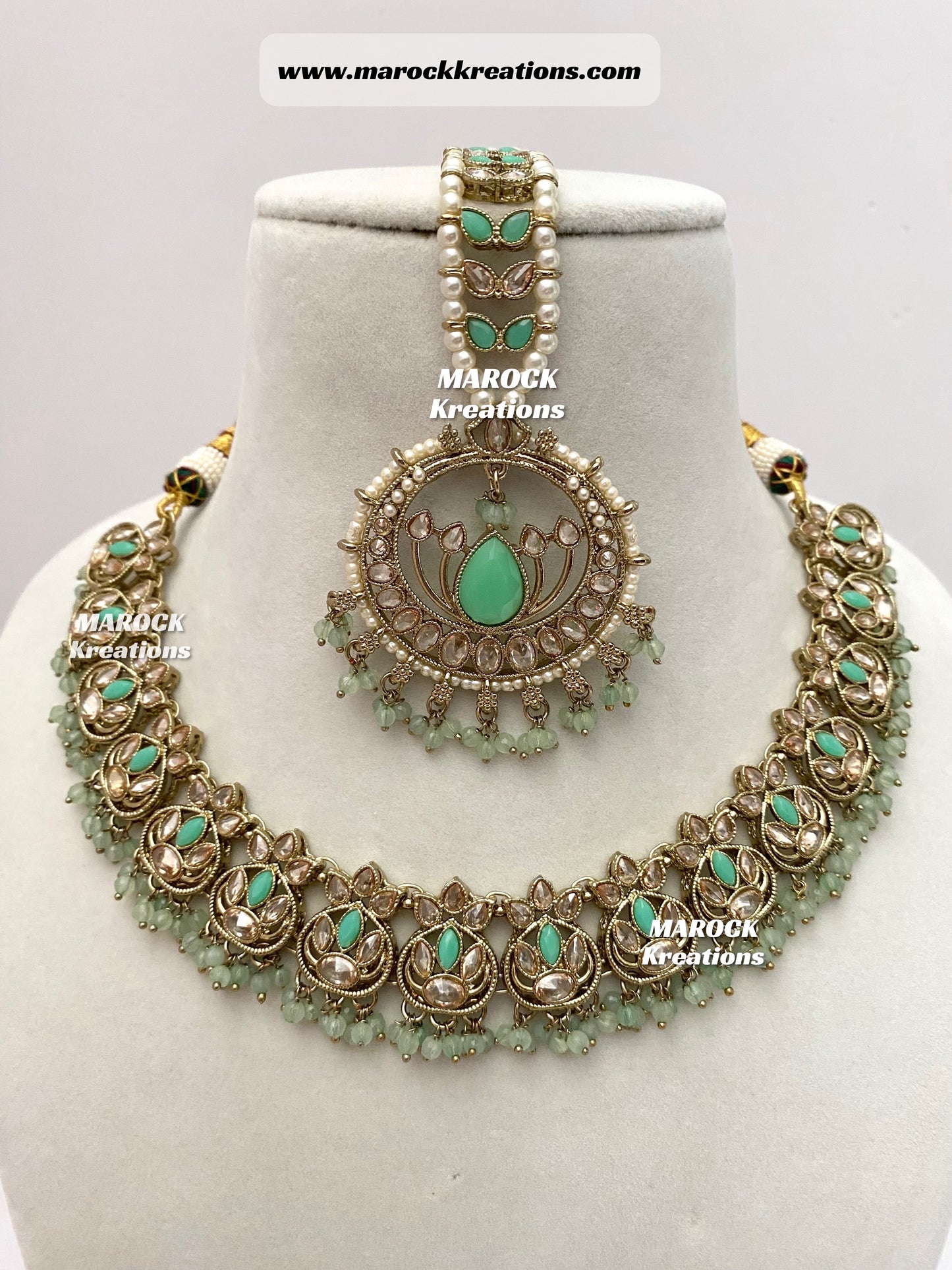 Antique Polki Necklace set