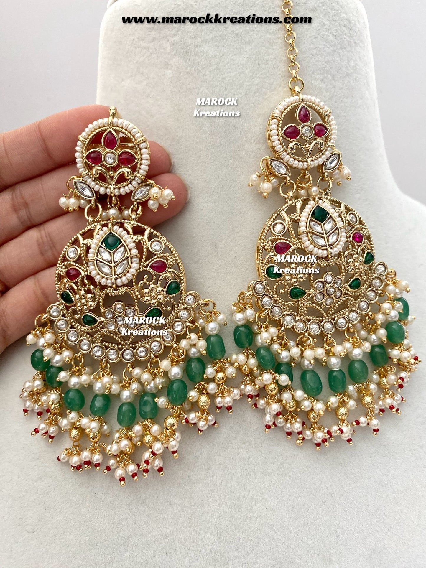 Rachna Premium Quality Kundan Bridal Set