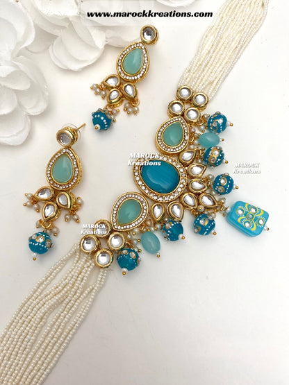 Tanvi Kundan Choker set