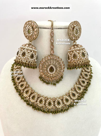 Antique Polki Necklace set