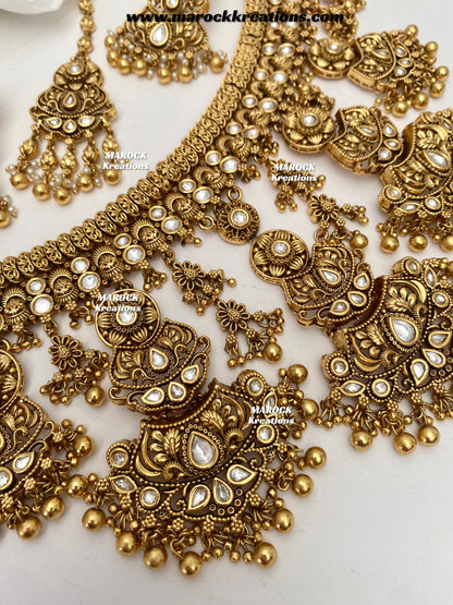 Shannon Premium Quality Gold Plated Bridal set