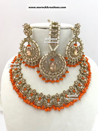 Antique Polki Necklace set