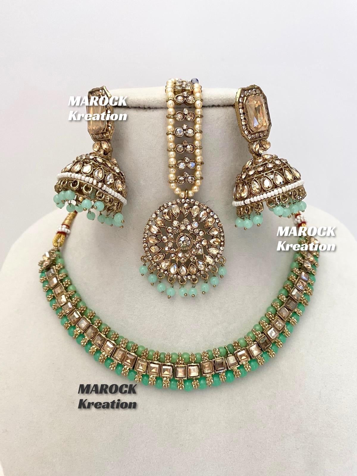 Kajal Polki Necklace set