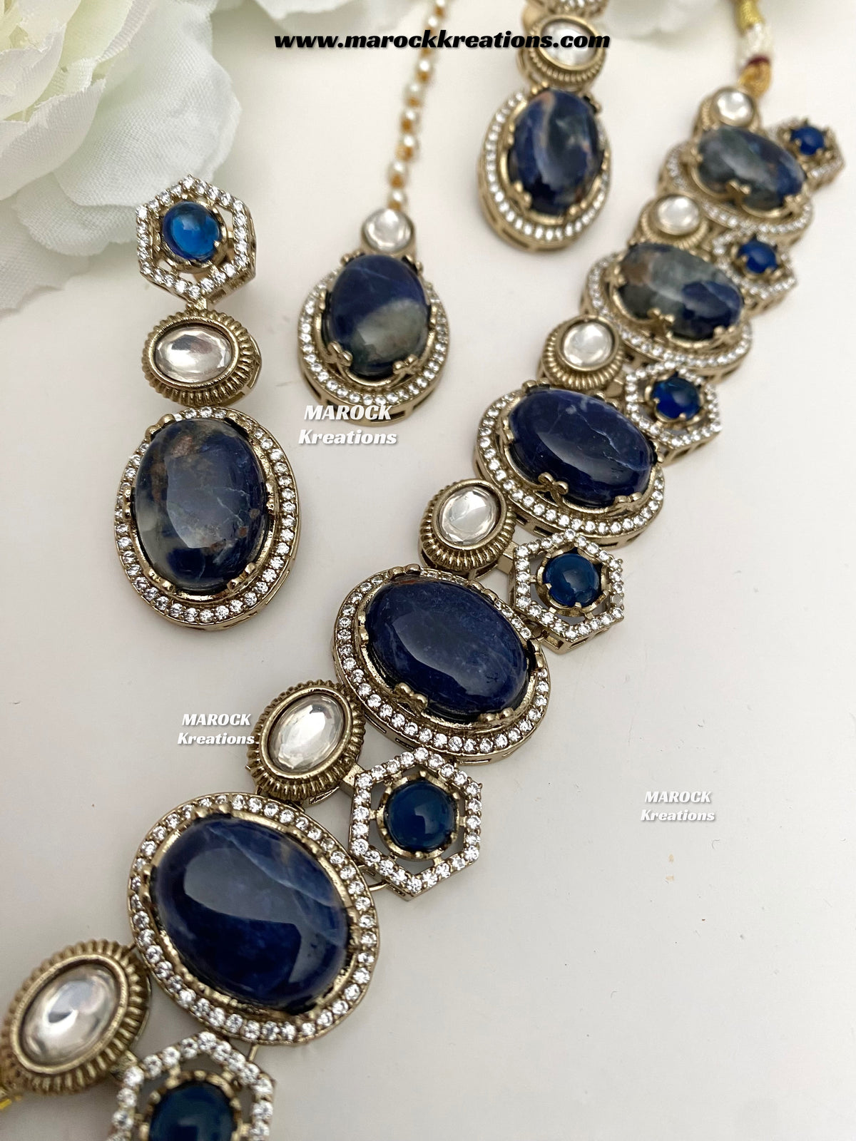 Ridam Sabyasachi inspired Premium Quality Kundan statement choker set