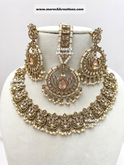 Antique Polki Necklace set