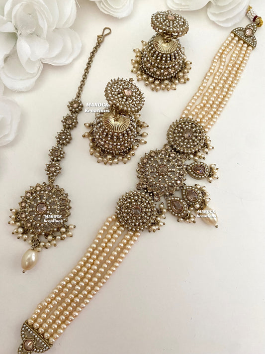 Richa Antique Polki Choker set