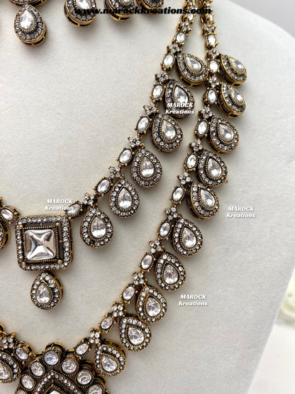 Darsha Sabyasachi inspired Victorian Kundan Statement necklace set