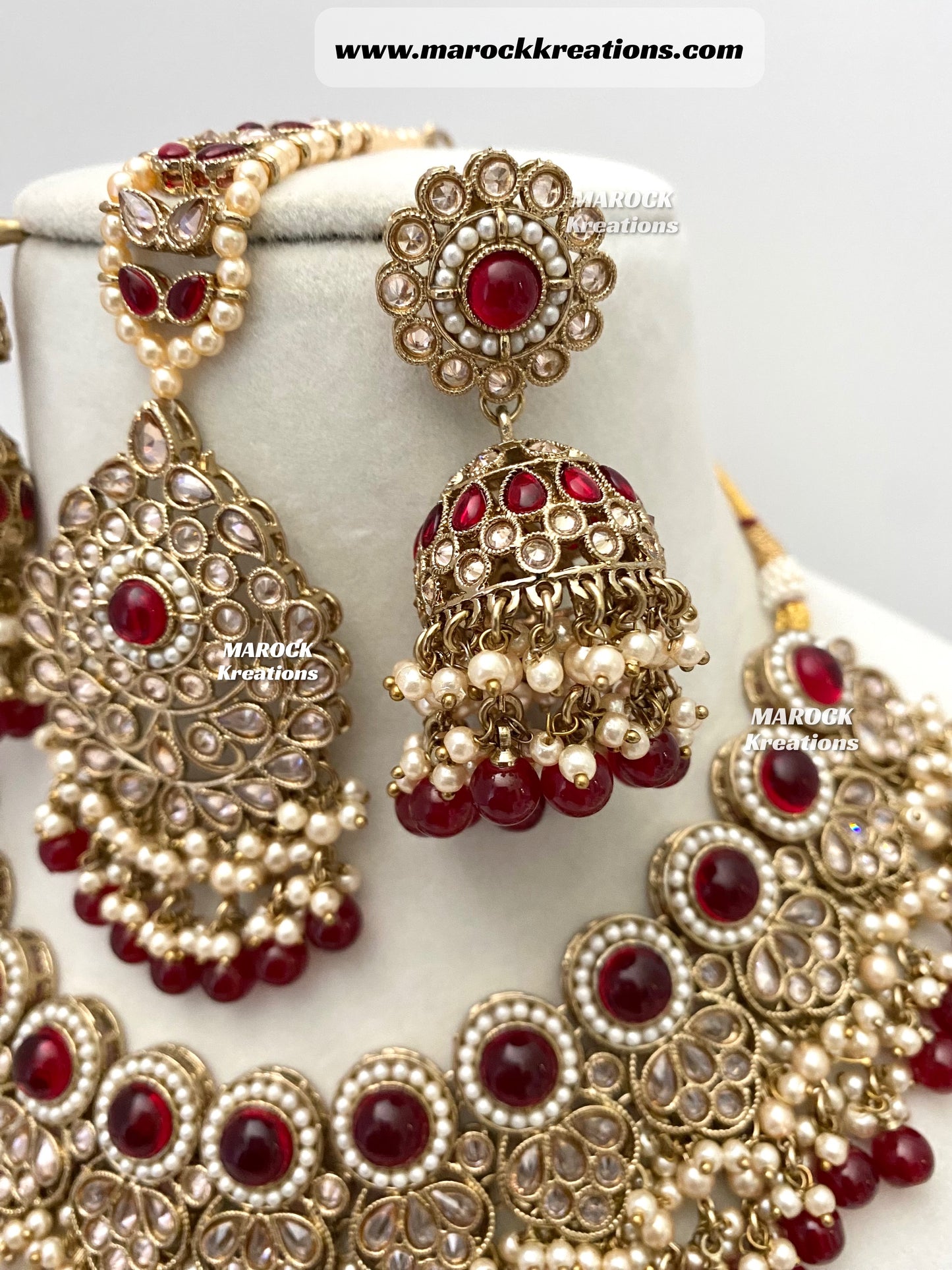 Aalia Antique Polki Necklace set