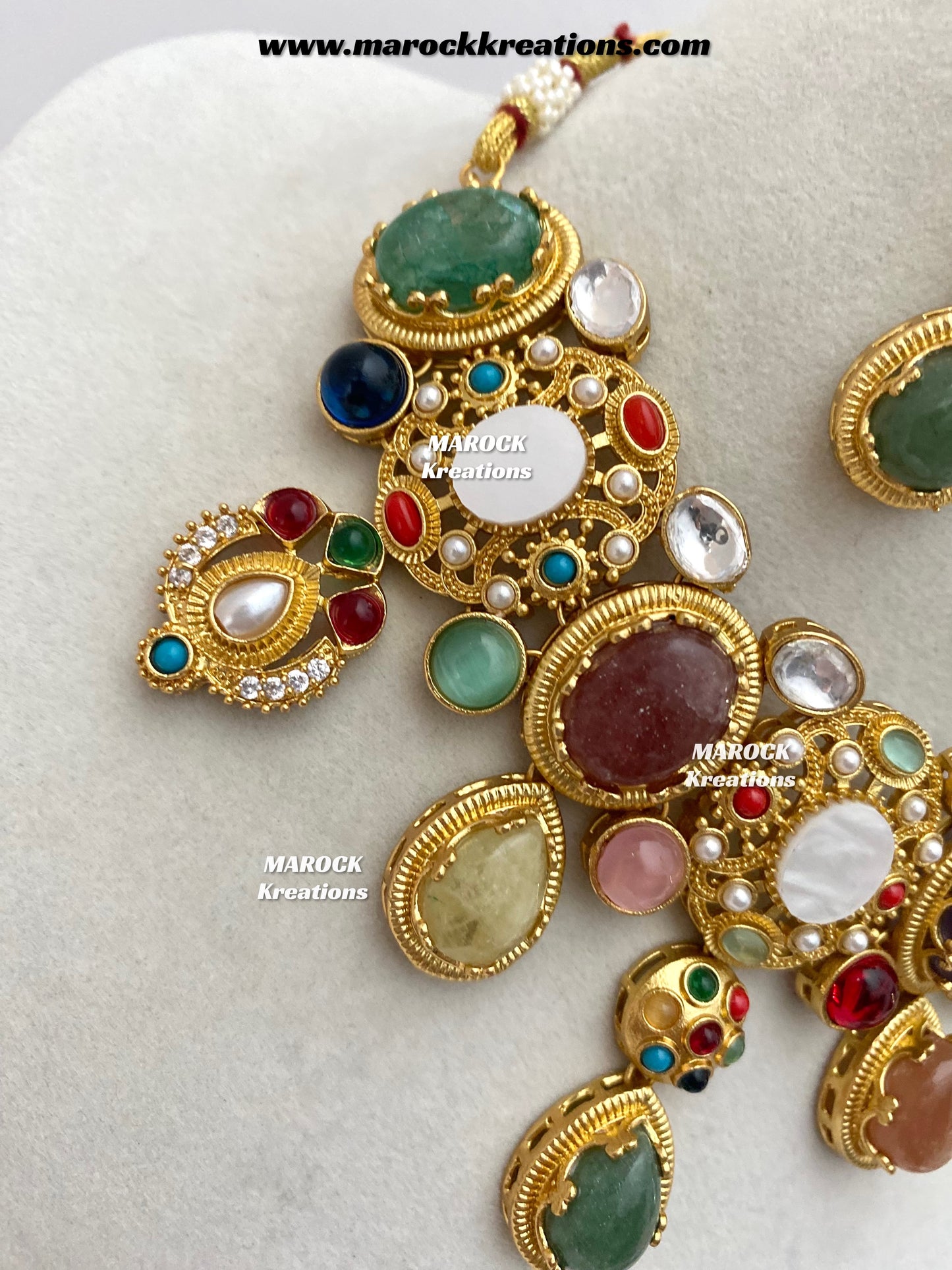 Zoyi Premium quality Sabyasachi inspired Statement necklace set