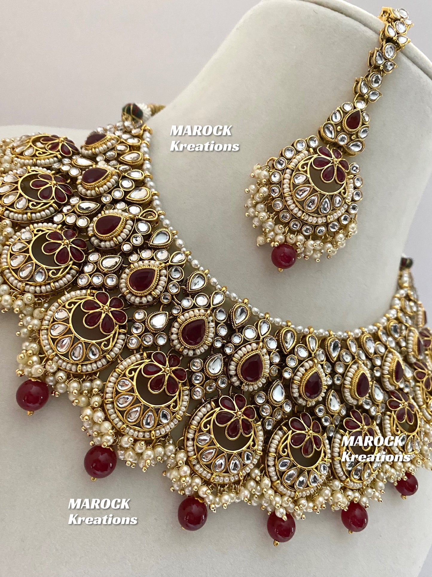 Premium Quality Kundan Necklace set