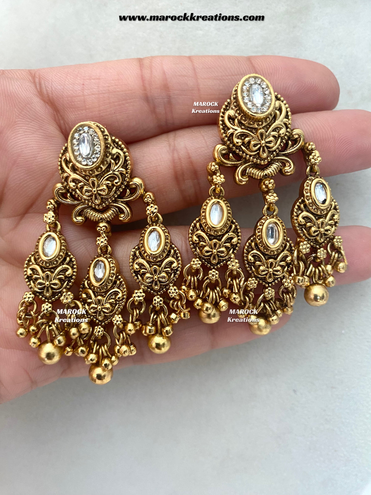 Robin Premium Quality Gold Plated Rajwadi choker set