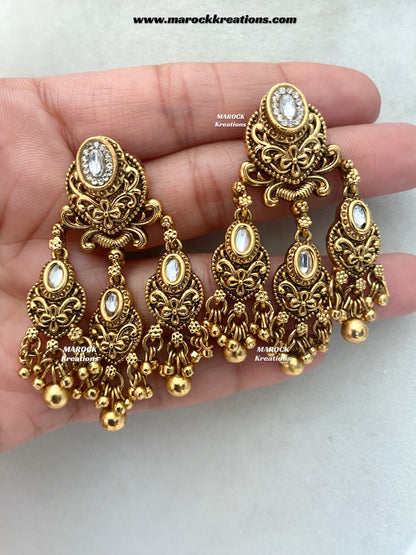 Robin Premium Quality Gold Plated Rajwadi choker set