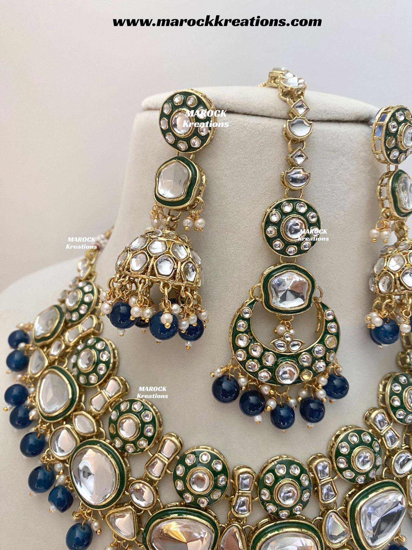 Swasti Kundan Necklace set