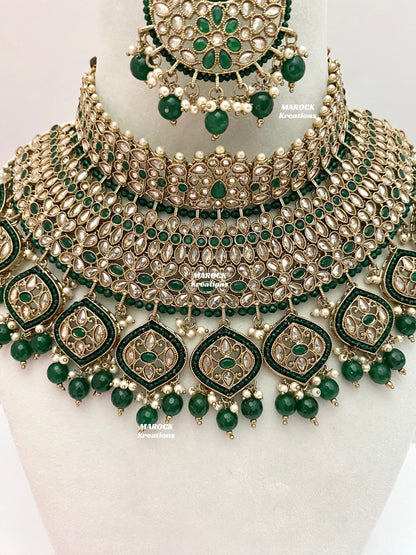 Tashi Premium Quality Polki Statement Bridal set