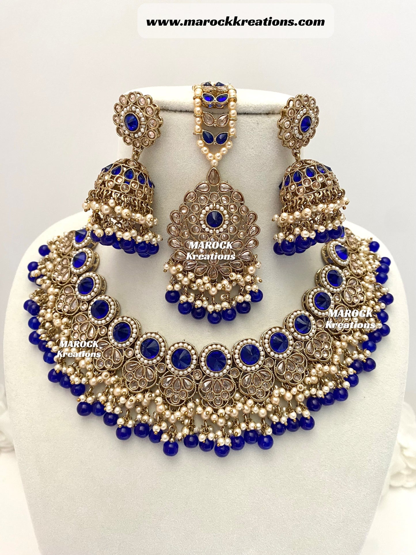 Aalia Antique Polki Necklace set