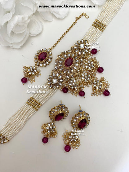 Barbie Kundan Choker set