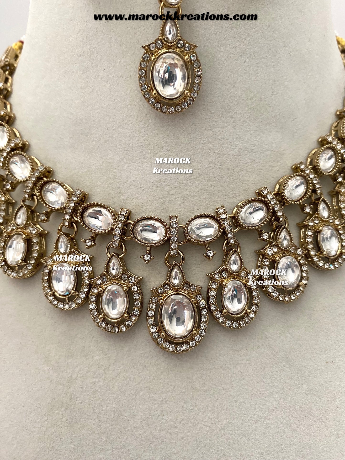 Areeba Kundan Necklace set