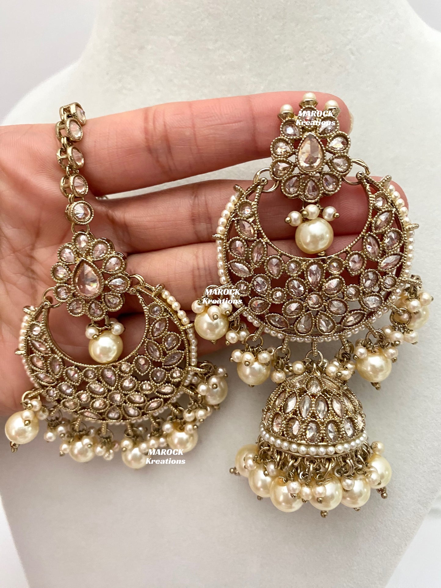 Tashi Premium Quality Polki Statement Bridal set