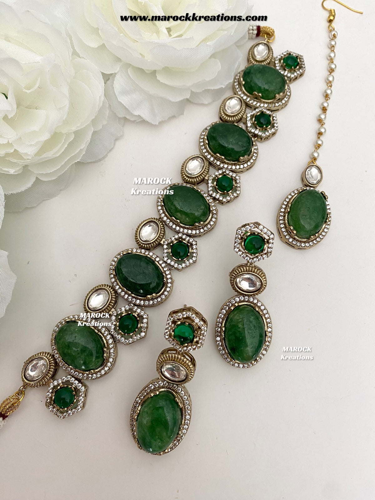 Ridam Sabyasachi inspired Premium Quality Kundan statement choker set
