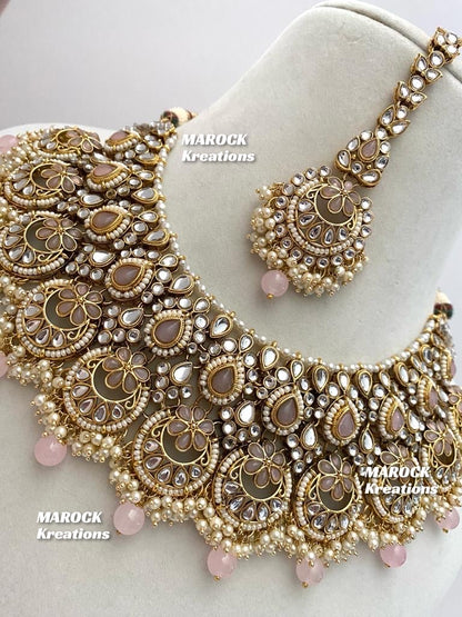 Premium Quality Kundan Necklace set