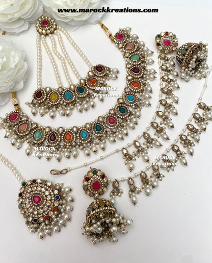 Zeena Premium Quality Pakistani Necklace set
